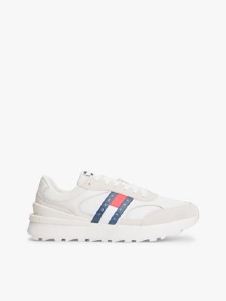 Beige Technical Runner Essential Sneakers  Men