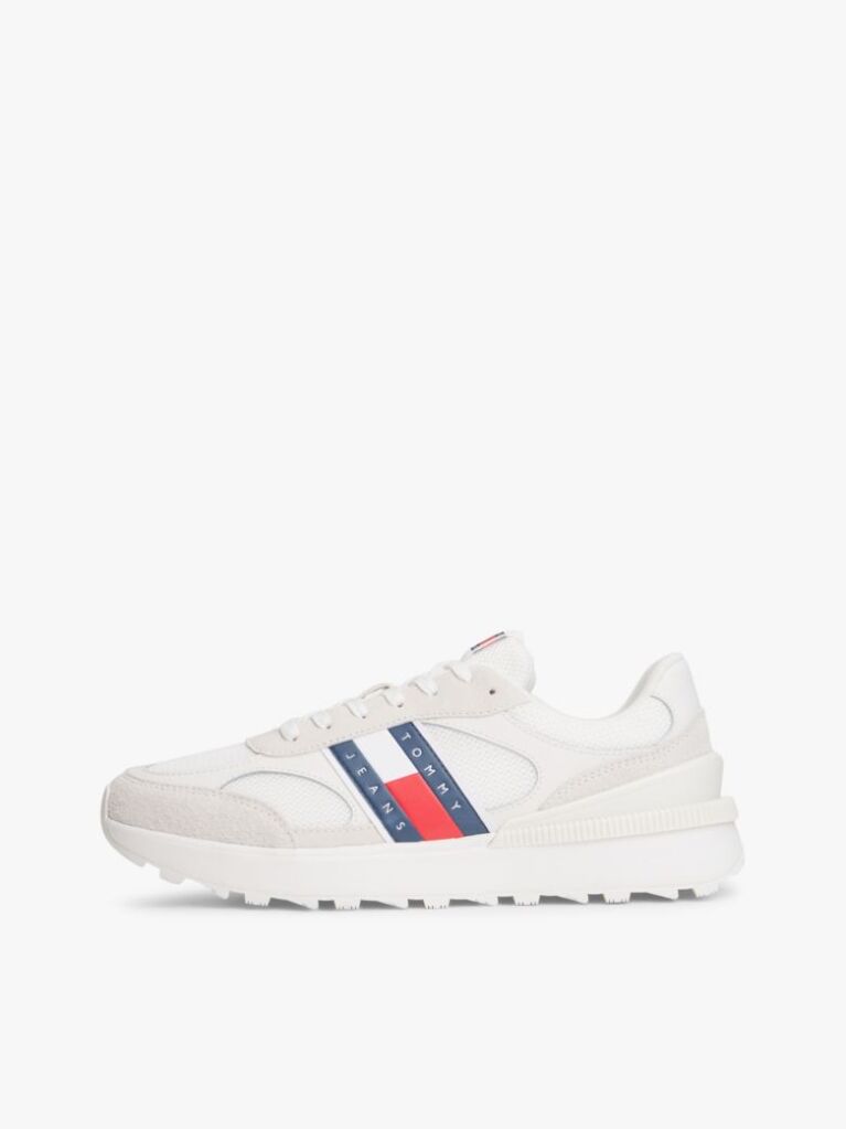 Beige Technical Runner Essential Sneakers  Men
