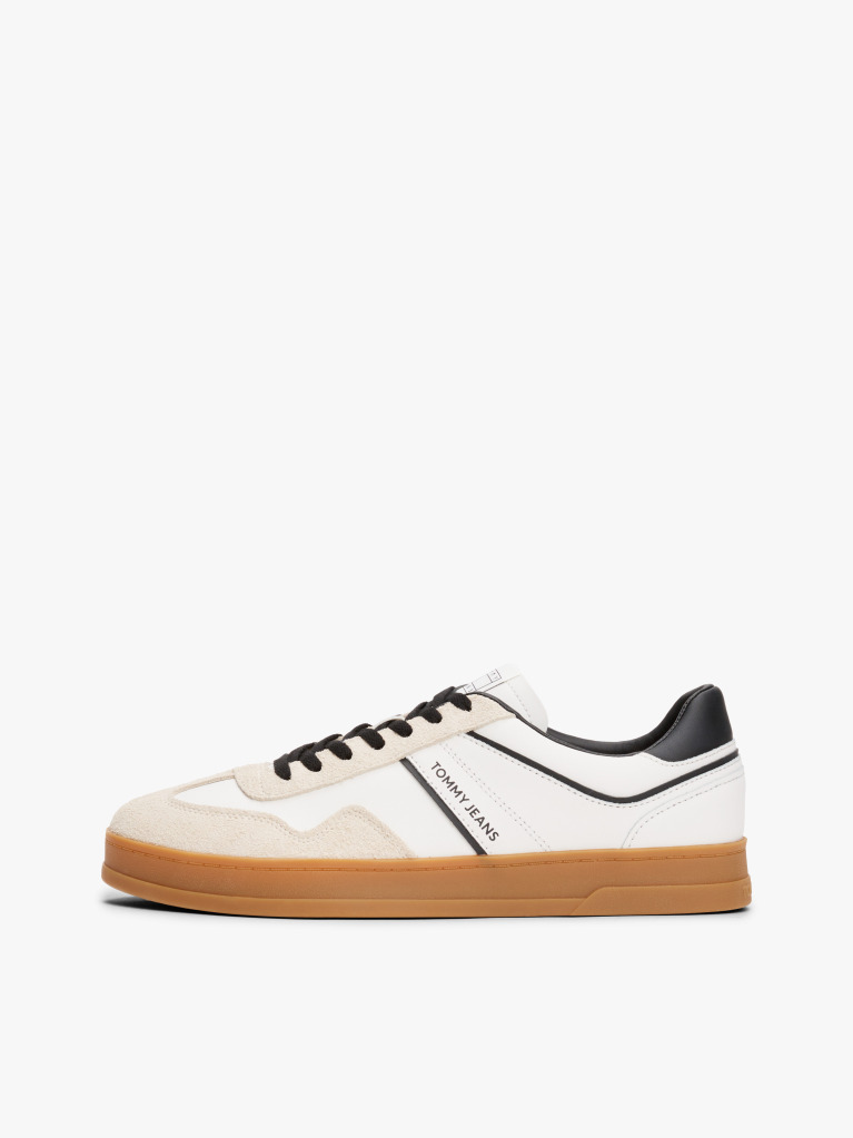 Multi The Greenwich Mixed Texture Trainers  Men