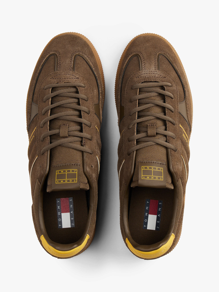 Brown The Greenwich Suede Trainers  Men