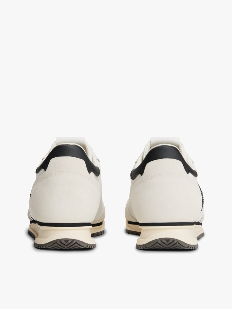 Μπεζ Ρετρό Δερμάτινα Sneakers  Άνδρες