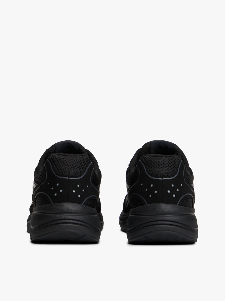 Black Archive Mixed Texture Trainers  Men