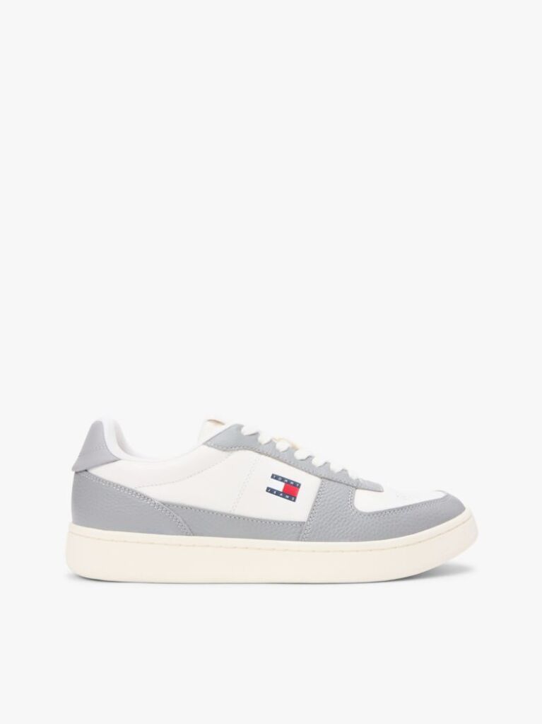 Multi Colour-Pop Leather Cupsole Archive Court Trainers  Men