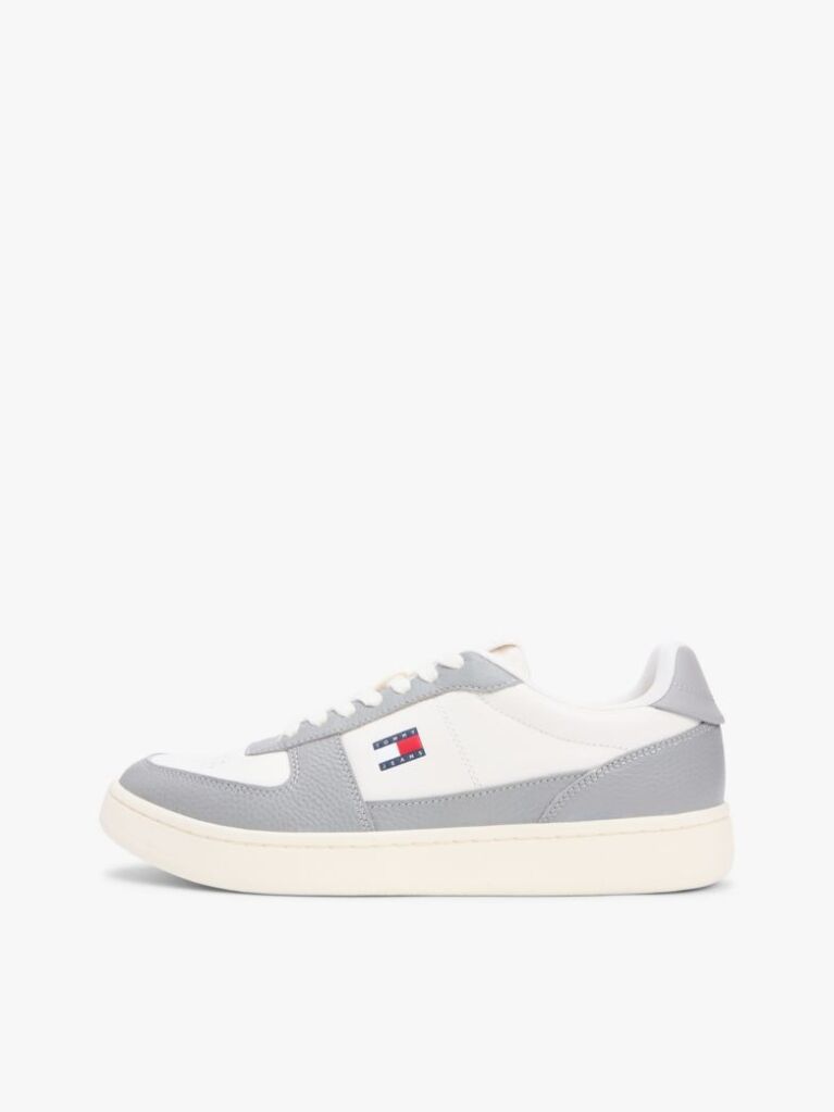 Multi Colour-Pop Leather Cupsole Archive Court Trainers  Men