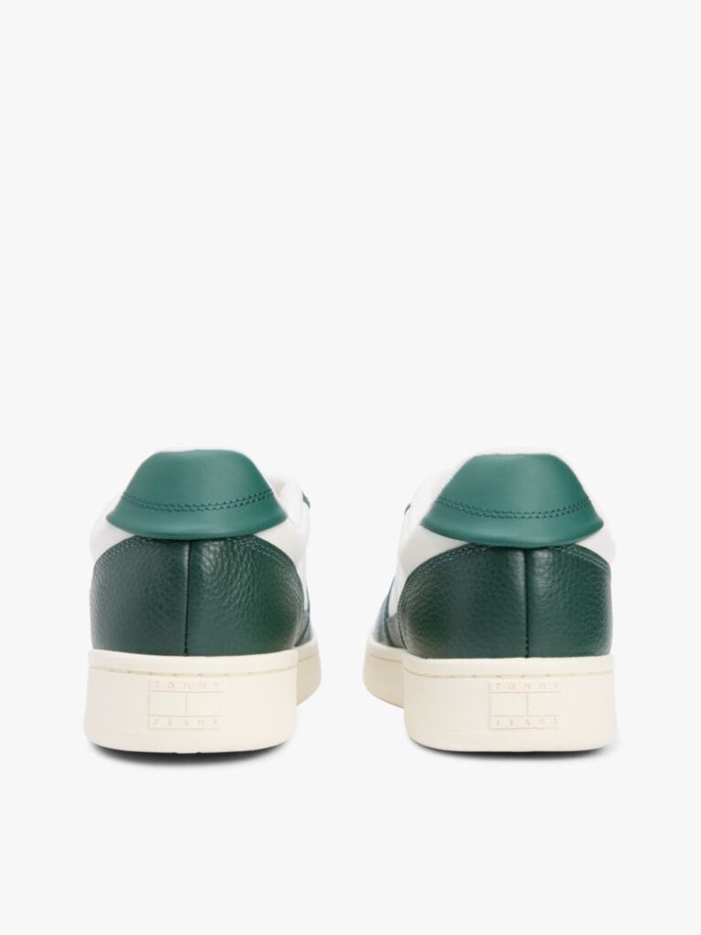 Multi Colour-Pop Leather Cupsole Archive Court Trainers  Men