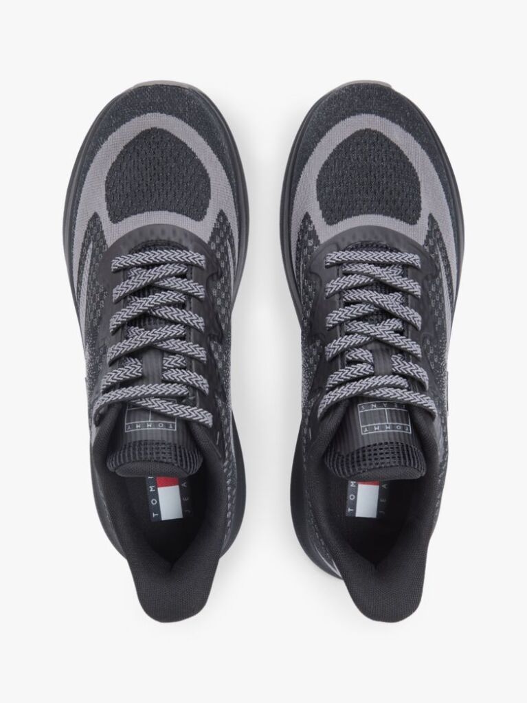 Μαύρο Sneakers Με Π[λεκτό Φινίρισμα  Άνδρες