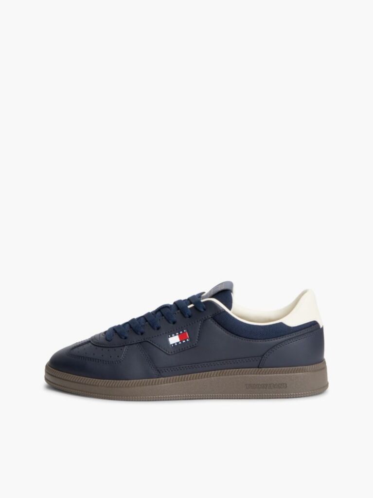 Μπλε The Greenwich Δερμάτινα Sneakers Με Λογότυπο  Άνδρες