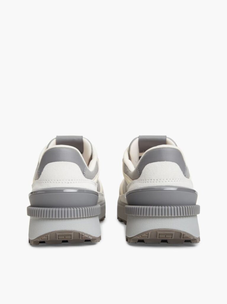 Multi Colour-Blocked Mixed Texture Cleat Sneakers  Men