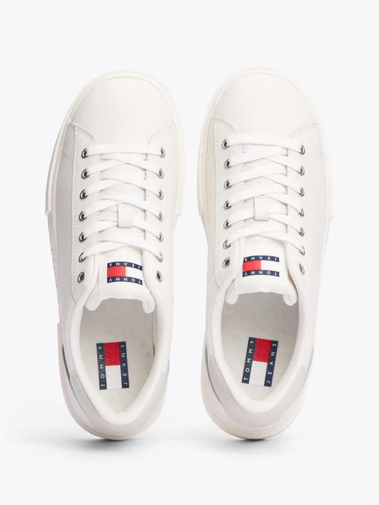 Μπεζ Sneakers Με Flatform  Γυναίκες
