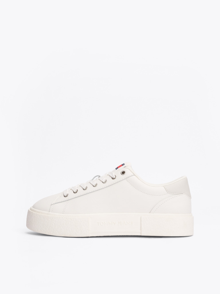 Μπεζ Sneakers Με Flatform  Γυναίκες