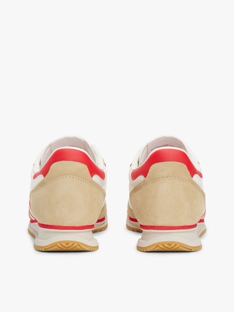 Multi Leather Cleat Classic Runner Trainers  Women