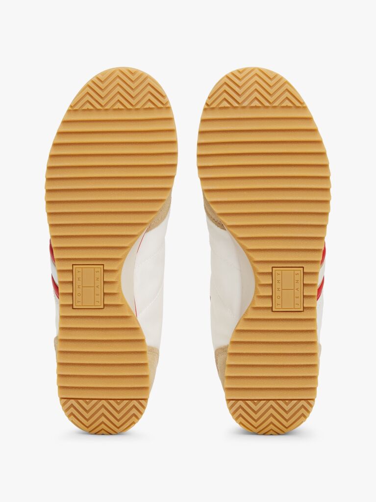 Multi Leather Cleat Classic Runner Trainers  Women