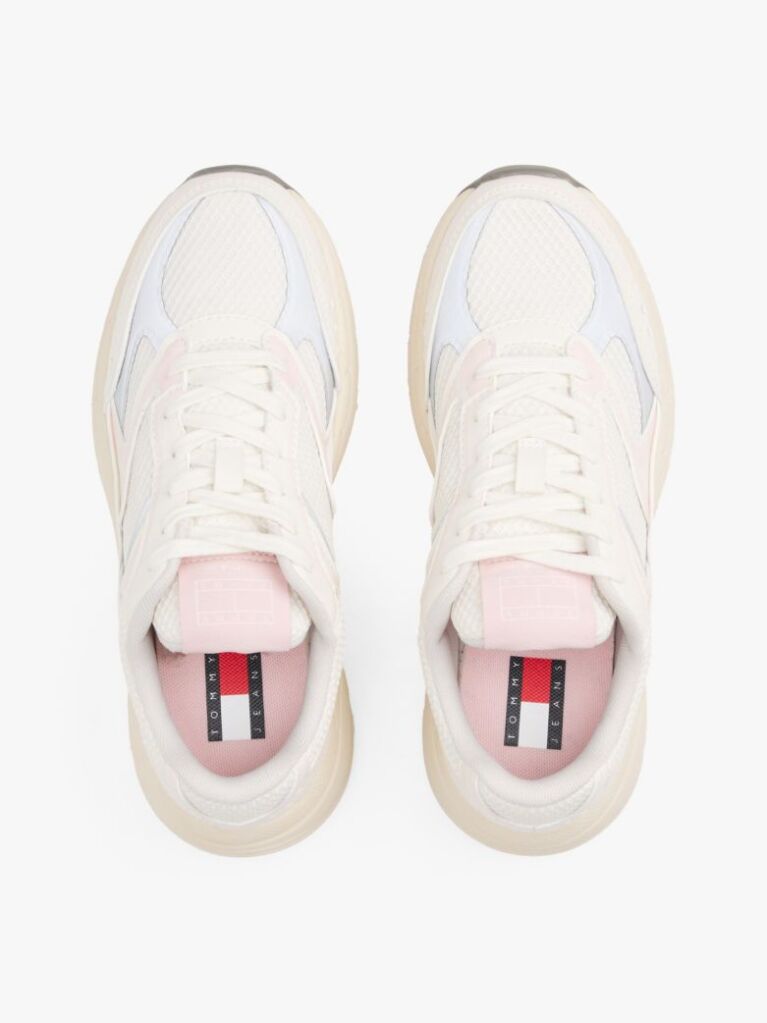 Ροζ Archive Chunky Sneakers Με Μίξη Υφών  Γυναίκες