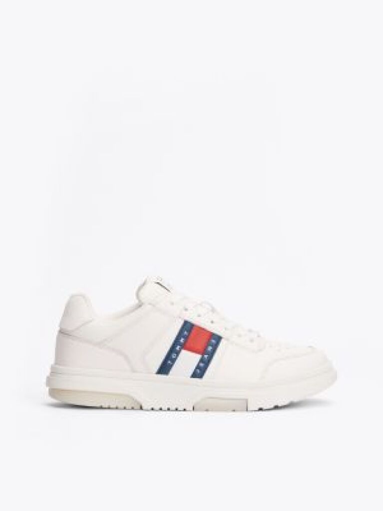 Beige The Brooklyn Leather Trainers  Women