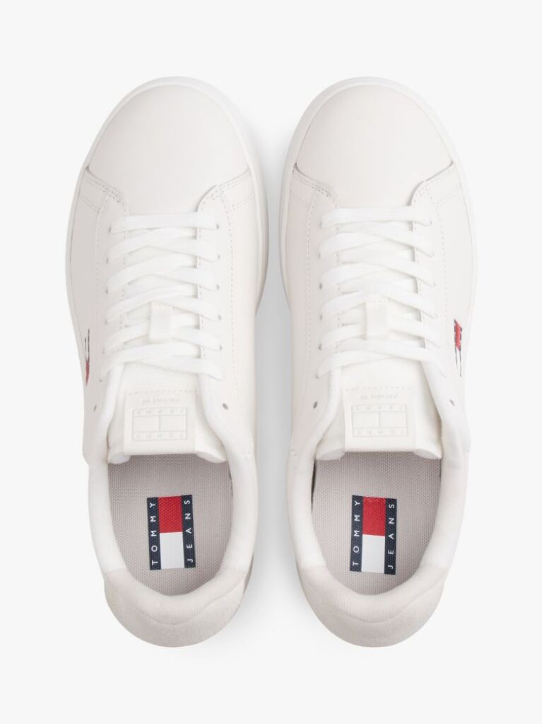 Μπεζ Archive Δερμάτινα Sneakers  Γυναίκες