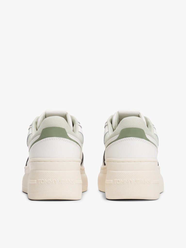 Multi Fine Cleat Platform Retro Basketball Trainers  Women
