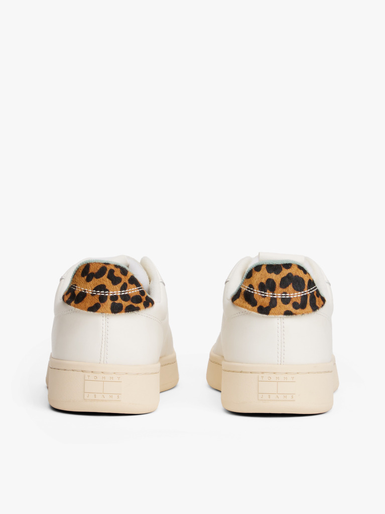 Μπεζ Archive Sneakers Με Λεοπάρ Λεπτομέρεια  Γυναίκες