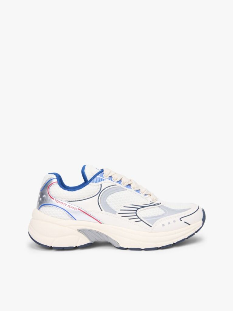 Multi Mixed Texture Archive Runner Sneakers  Women