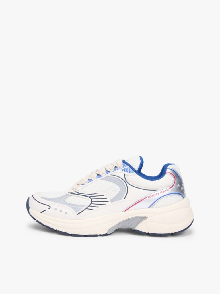 Multi Mixed Texture Archive Runner Sneakers  Women
