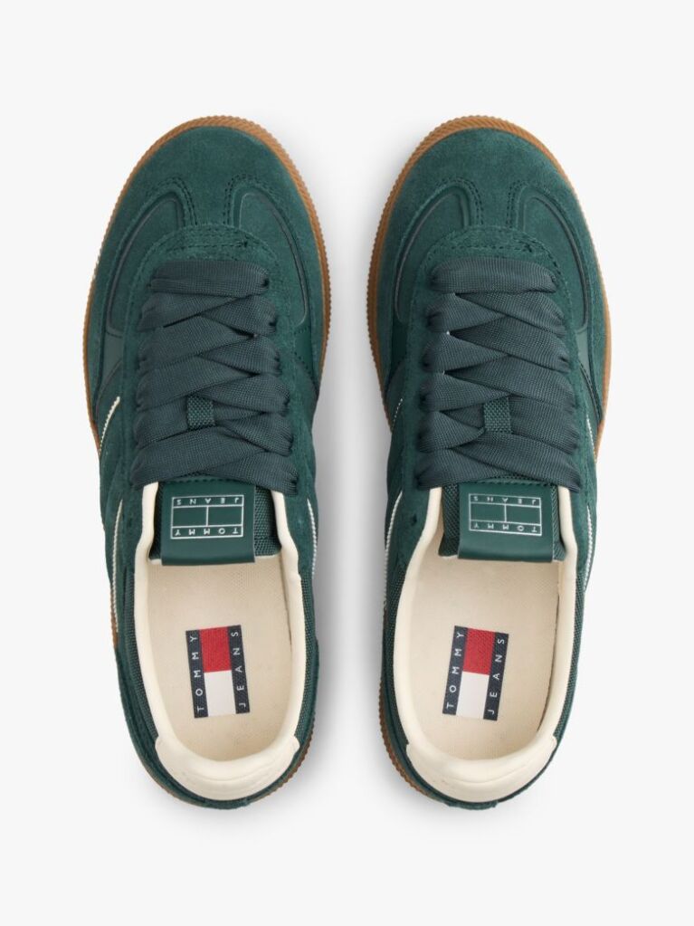 Green The Greenwich Suede Trainers  Women