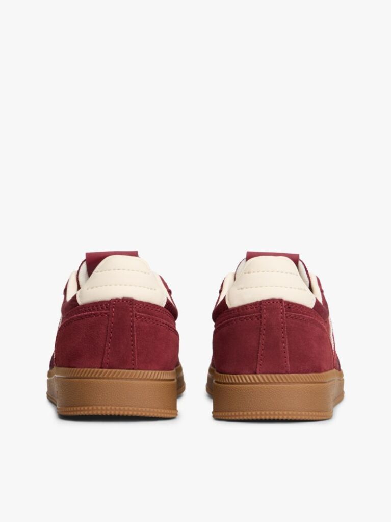 Red The Greenwich Suede Trainers  Women