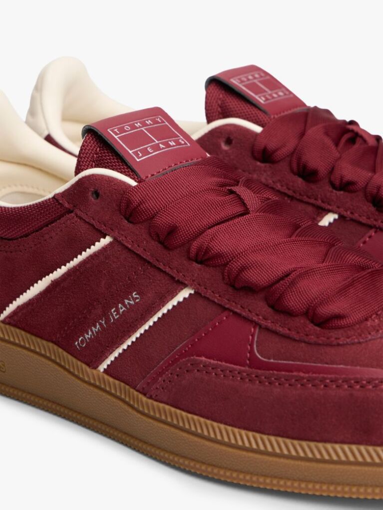 Red The Greenwich Suede Trainers  Women