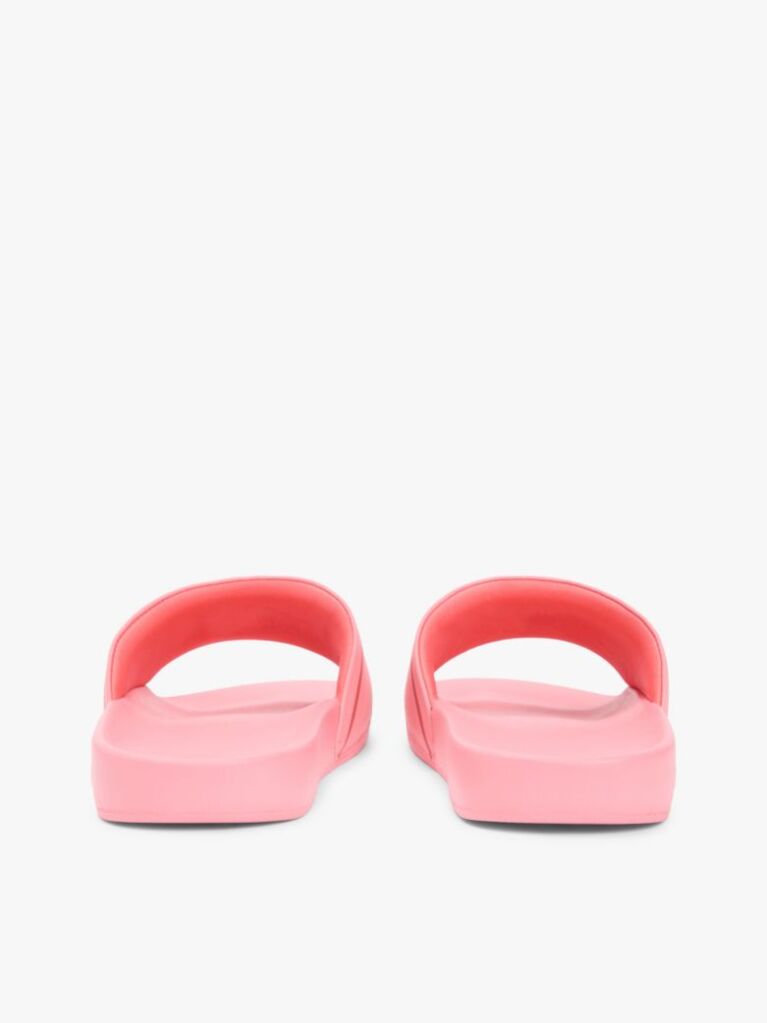 Pink Logo Contoured Pool Slides  Women