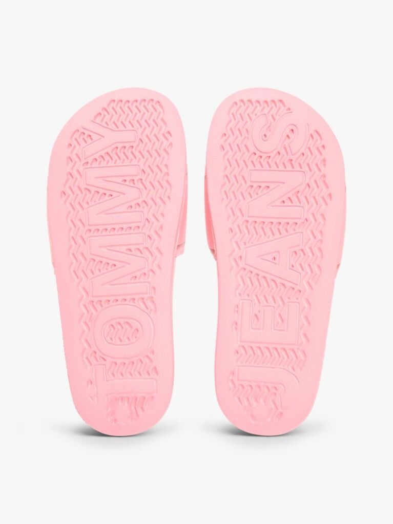 Pink Logo Contoured Pool Slides  Women