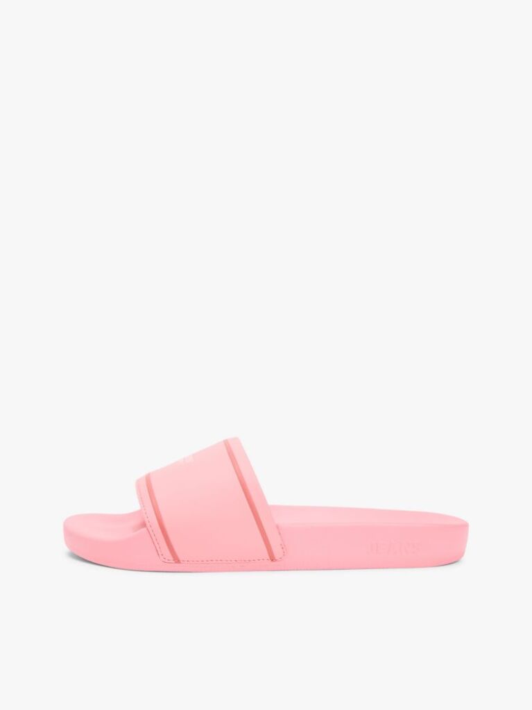 Pink Logo Contoured Pool Slides  Women