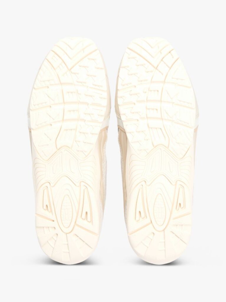 Beige Mesh Panel Archive Runner Trainers  Women