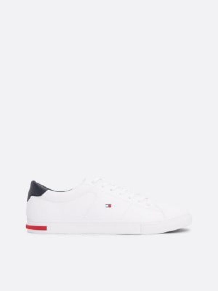 Άσπρο Essential Δερμάτινα Sneakers  Άνδρες