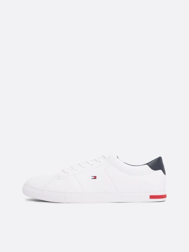 Άσπρο Essential Δερμάτινα Sneakers  Άνδρες