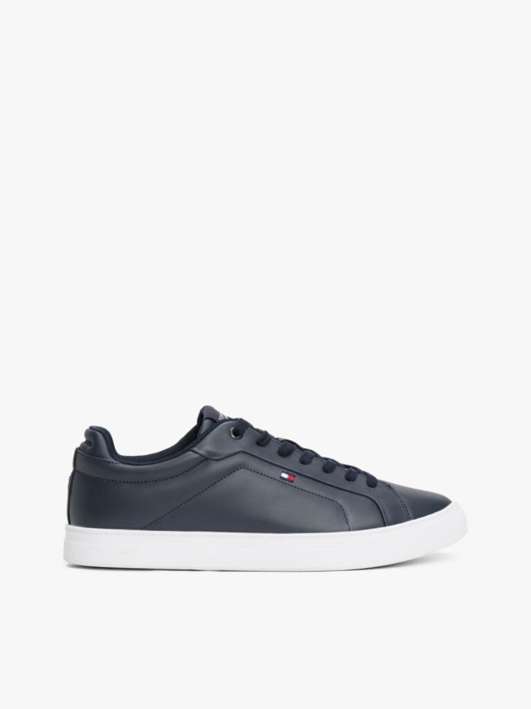 Μπλε Essential Δερμάτινα Δετά Sneakers  Άνδρες