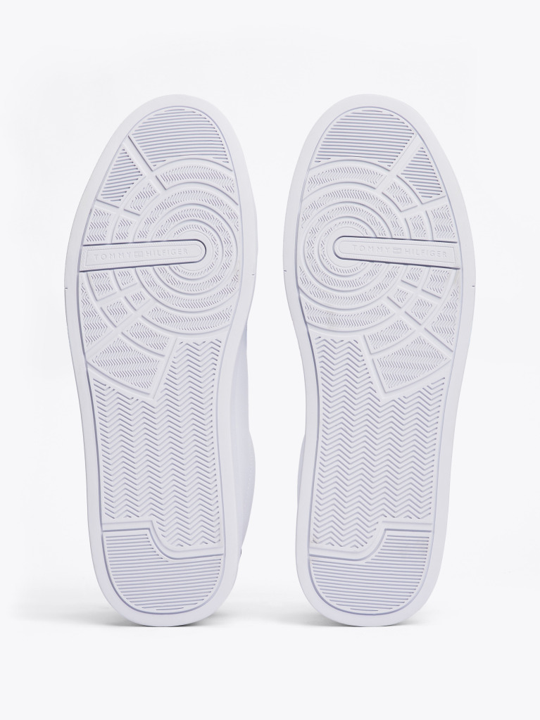 Άσπρο Sneakers Με Ανάγλυφο Φινίρισμα  Άνδρες