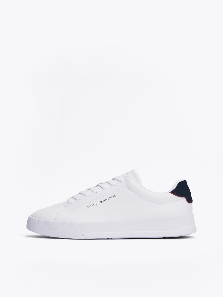 Άσπρο Sneakers Με Ανάγλυφο Φινίρισμα  Άνδρες