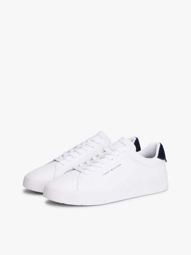 Άσπρο Sneakers Με Ανάγλυφο Φινίρισμα  Άνδρες