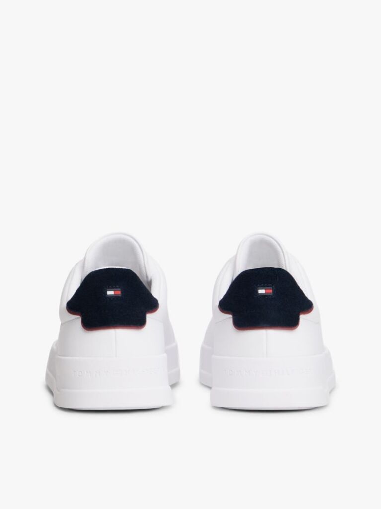 Άσπρο Sneakers Με Ανάγλυφο Φινίρισμα  Άνδρες