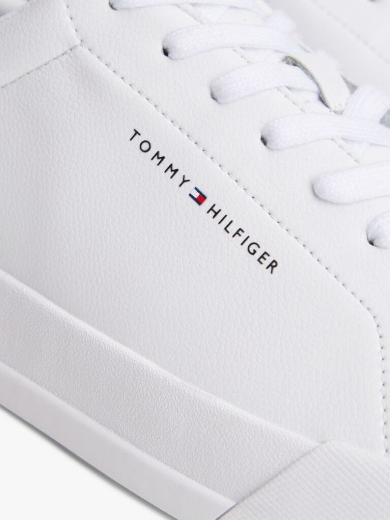 Άσπρο Sneakers Με Ανάγλυφο Φινίρισμα  Άνδρες
