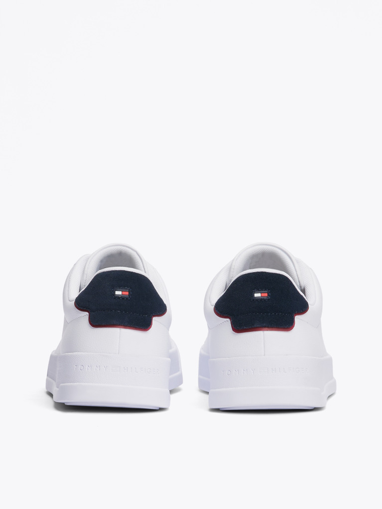 Άσπρο Sneakers Με Ανάγλυφο Φινίρισμα  Άνδρες