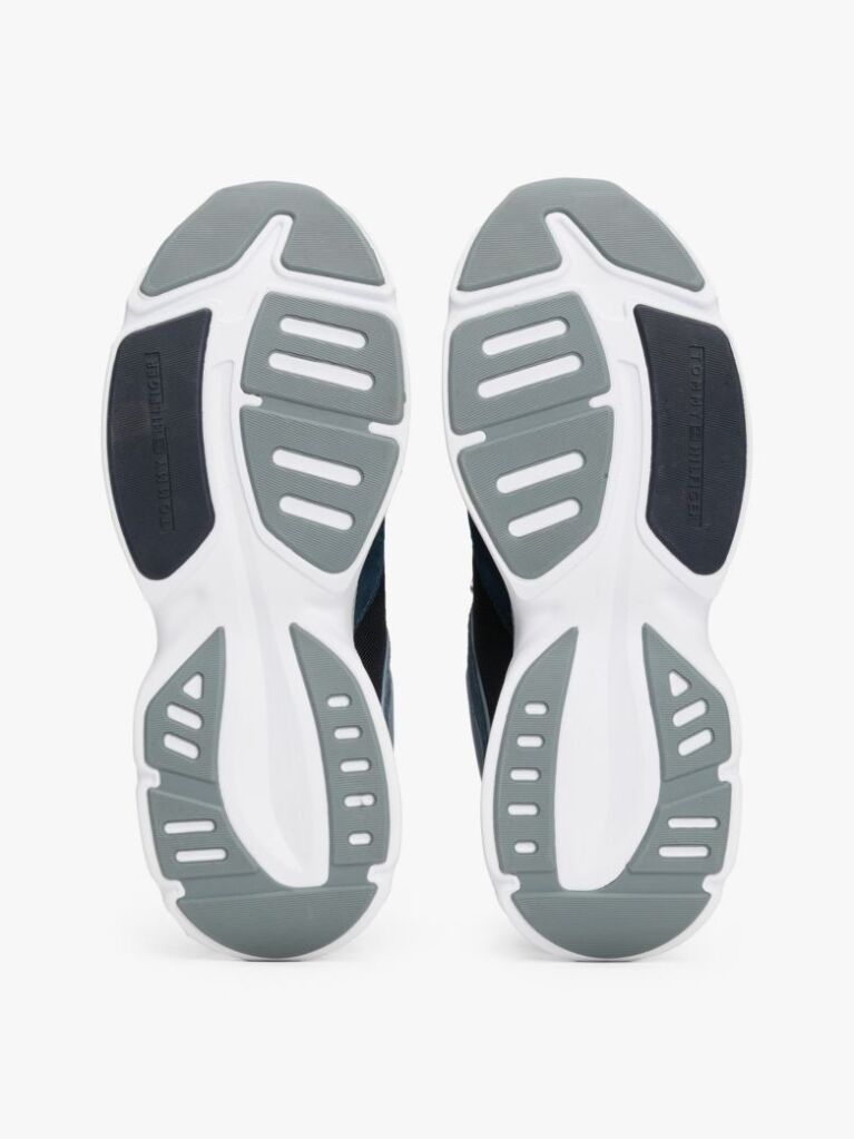 Μπλε Μοντέρνα Sneakers Με Υφή Σε Αντίθεση  Άνδρες