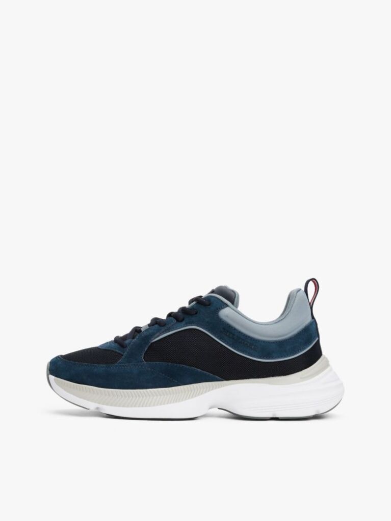 Μπλε Μοντέρνα Sneakers Με Υφή Σε Αντίθεση  Άνδρες