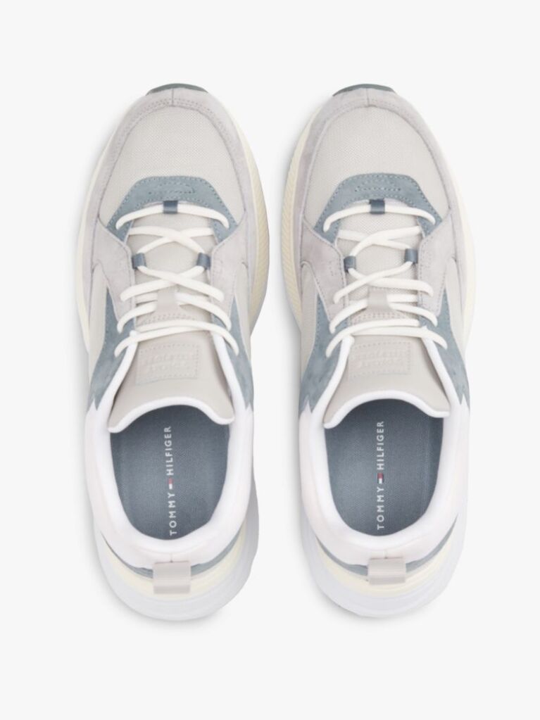 Γκρι Μοντέρνα Sneakers Με Υφή Σε Αντίθεση  Άνδρες