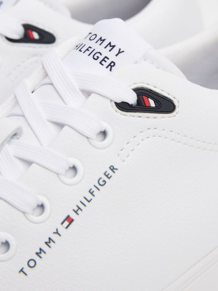 Άσπρο Sneakers Με Λογότυπο  Άνδρες