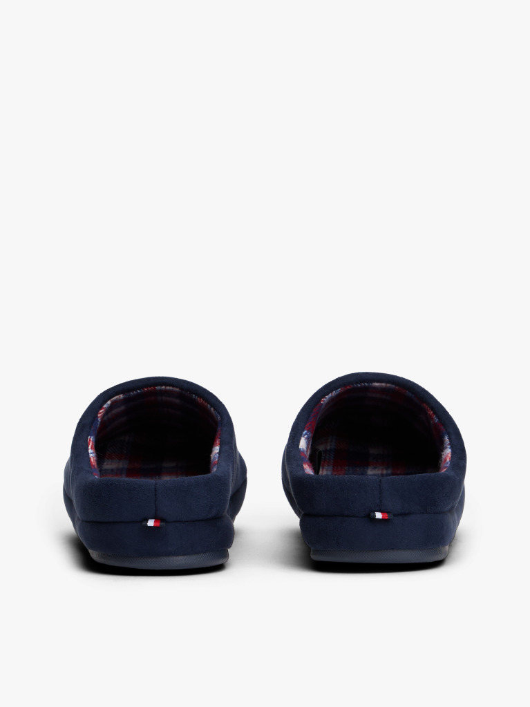 Blue Logo Warm Lined Slippers  Men