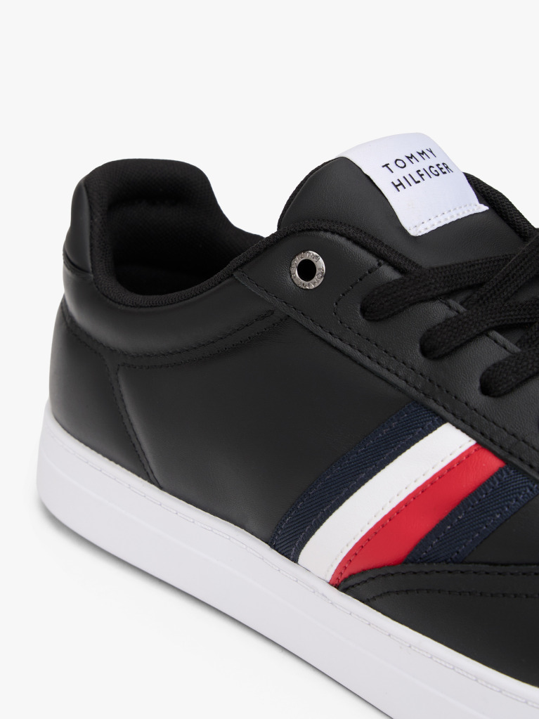 Μαύρο Sneakers Με Icon Signature Ρίγα  Άνδρες