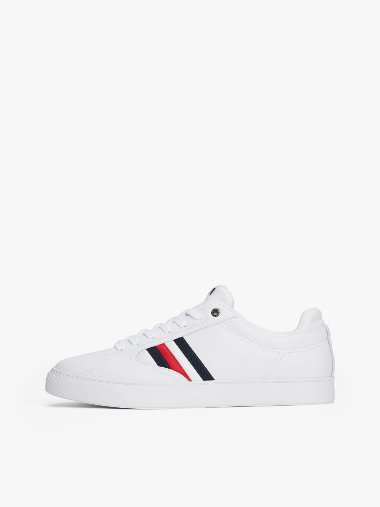 Άσπρο Sneakers Με Icon Signature Ρίγα  Άνδρες