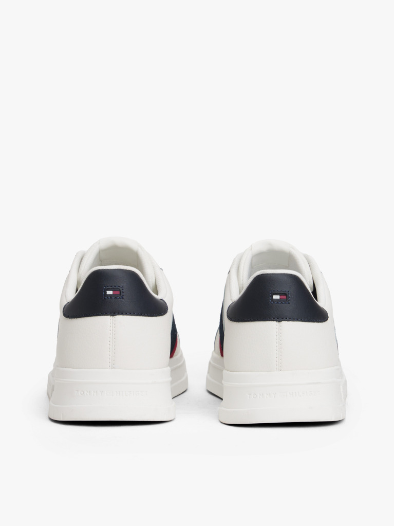 Beige Mixed Texture Fine Cleat Trainers  Men