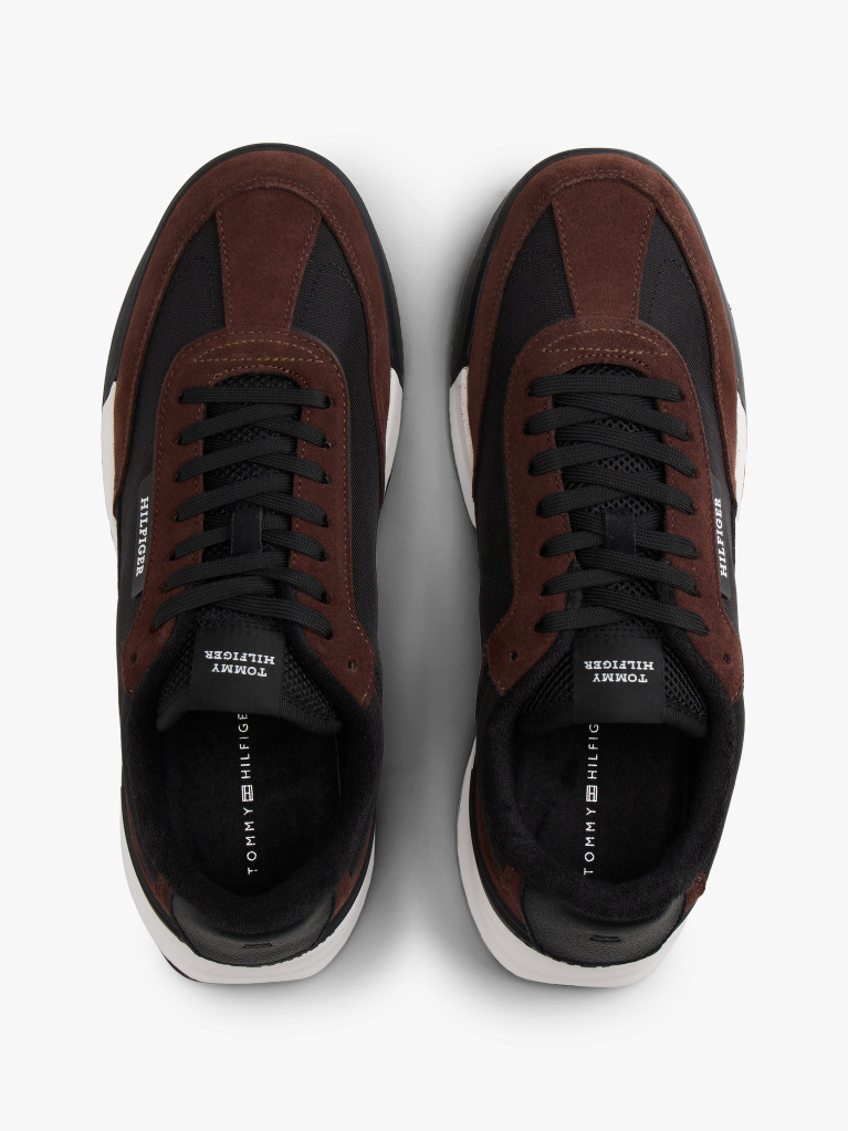 Multi Retro Suede Mix Cleat Trainers  Men