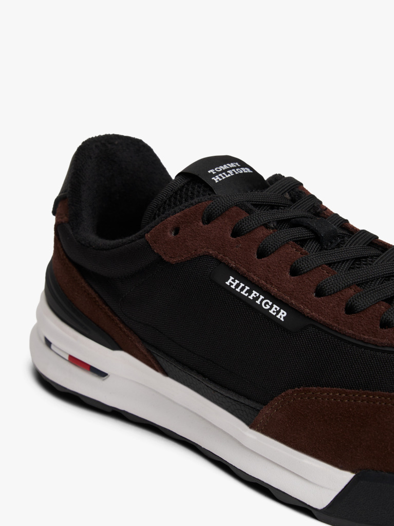 Multi Retro Suede Mix Cleat Trainers  Men