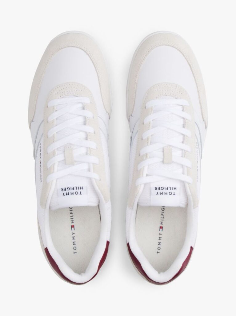 Άσπρο Δερμάτινα Sneakers  Άνδρες